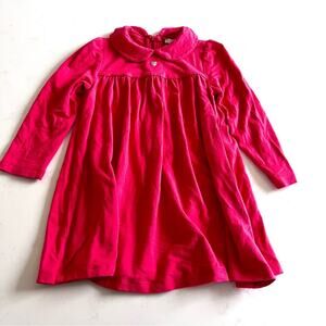 Armani Junior red soft jersey dress size 24 months